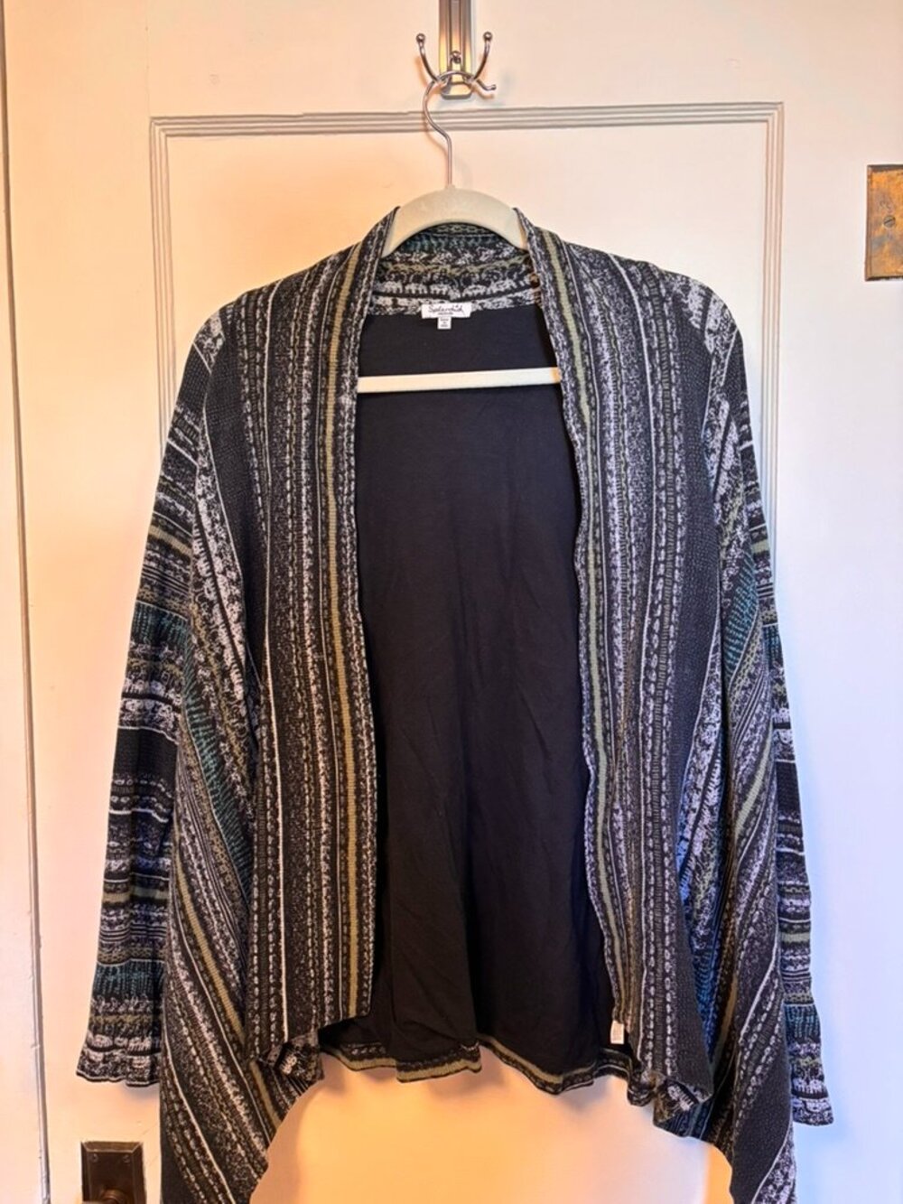 Splendid 00s open drape cardigan cotton modal BUTTERSOFT
